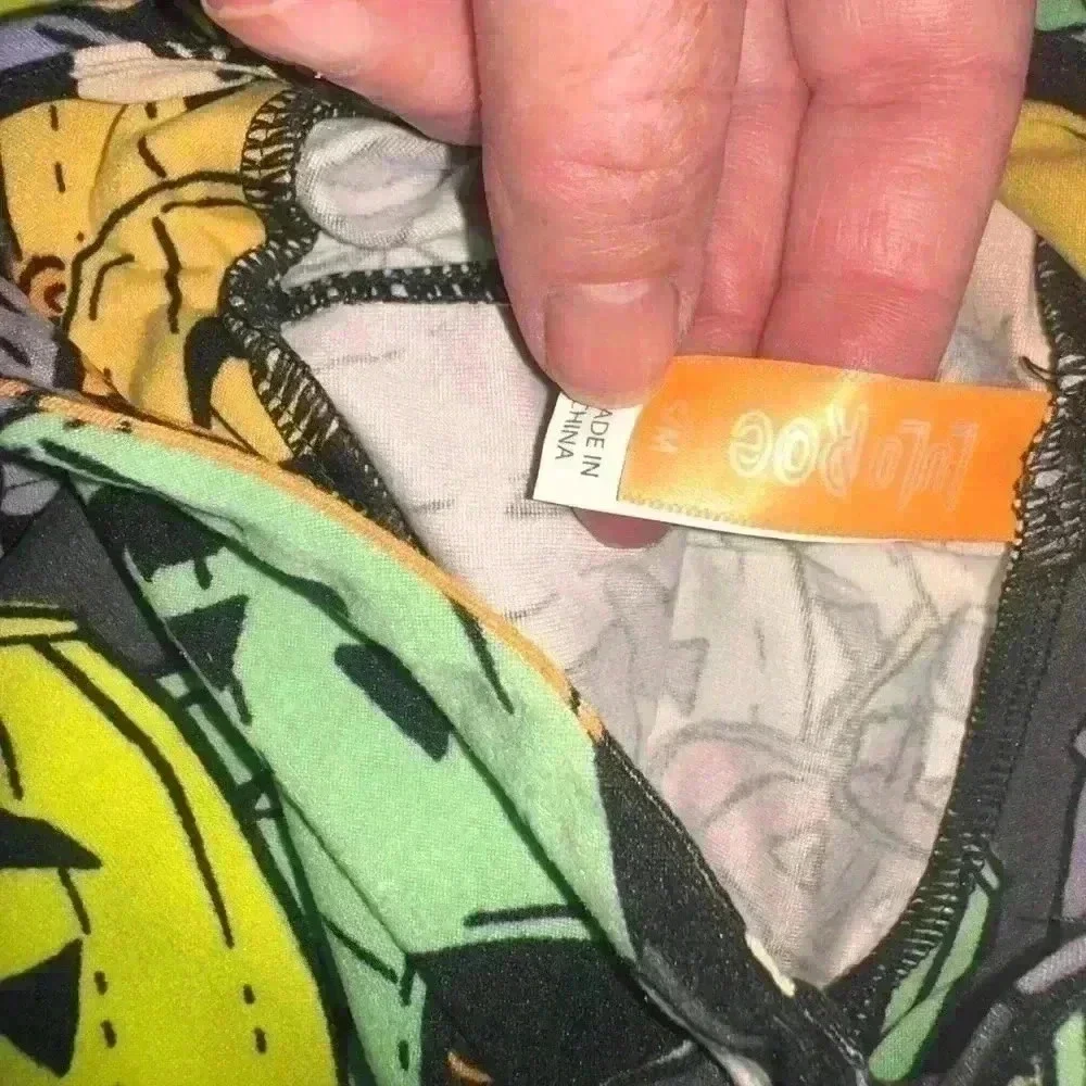 Lularoe small kids Halloween leggings‎ 2 pack bundle. New. Fits size 4-7 best - Picture 7 of 8